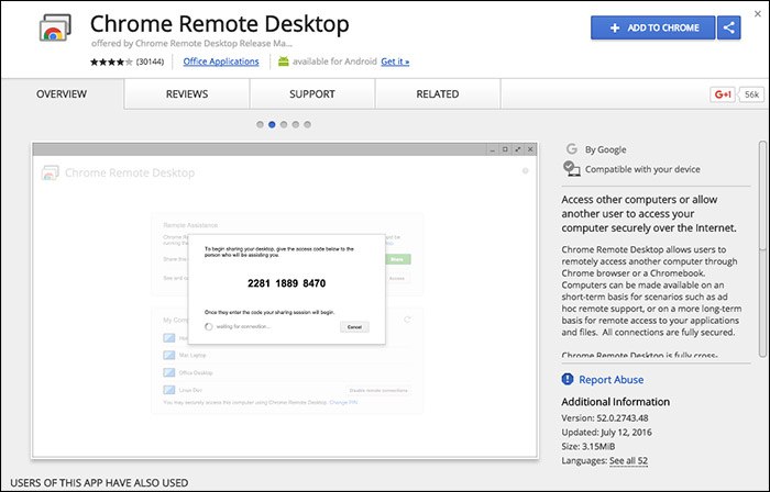Install Chrome Remote Desktop to Mac and Windows PC Bloomtimes