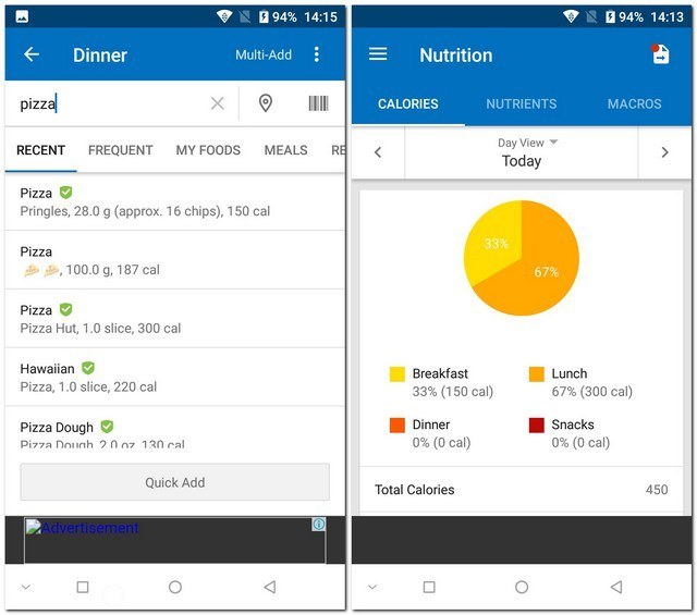 10 besten Kalorienzähler-Apps für iOS & # 038;  Android